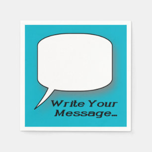 Write A Message Novelty Napkins