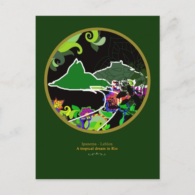 Write about Rio de Janeiro Postcard (Front)