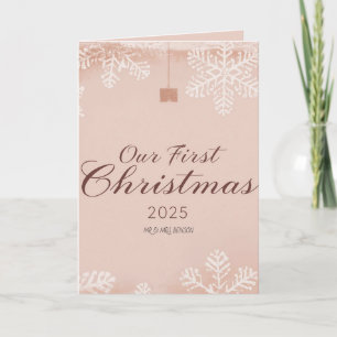 Write anything you with Folded Greeting Card