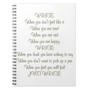 Write! Blank Book