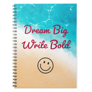 Write Bold Spiral Photo Notebook