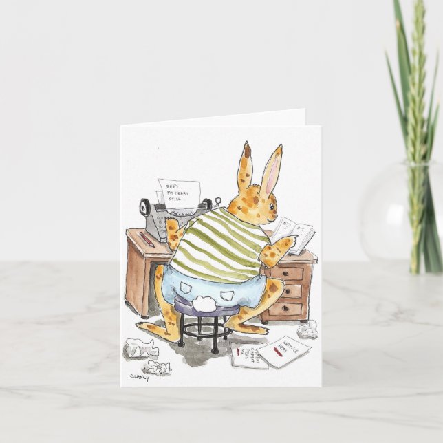 Write Hare Card (Front)