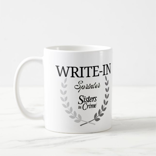 Write-In Sprinter Coffee Mug (Left)