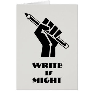 Write is Might