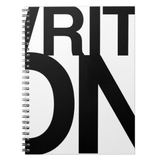 "Write On" Idea Notebook Big Type