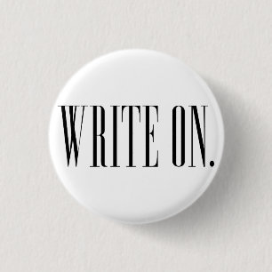 Write On (Ver 1) 1 Inch Round Button