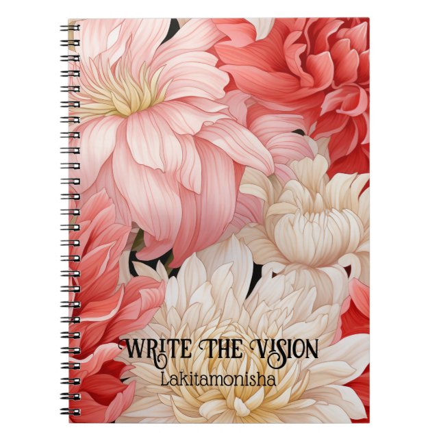 Write The Vision Personalized Notebook (Front)