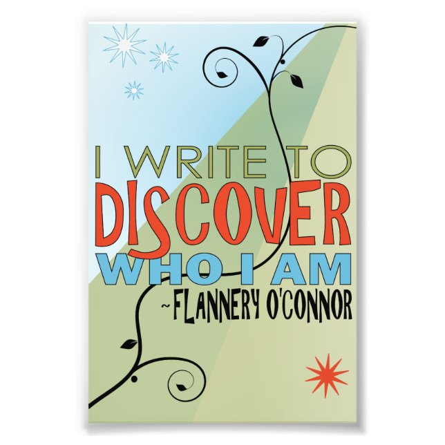 Write to Discover Photo Print (Front)