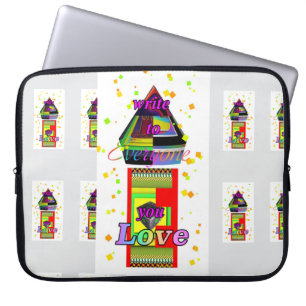 Write To Everyone You Love Laptop Sleeve