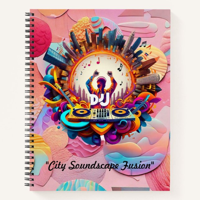 "Write Urban Symphony" Notebook (Front)