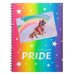"Write With Pride!" - Hattie Notebook