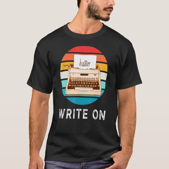 Write Write And For Artists T-Shirt (Front)