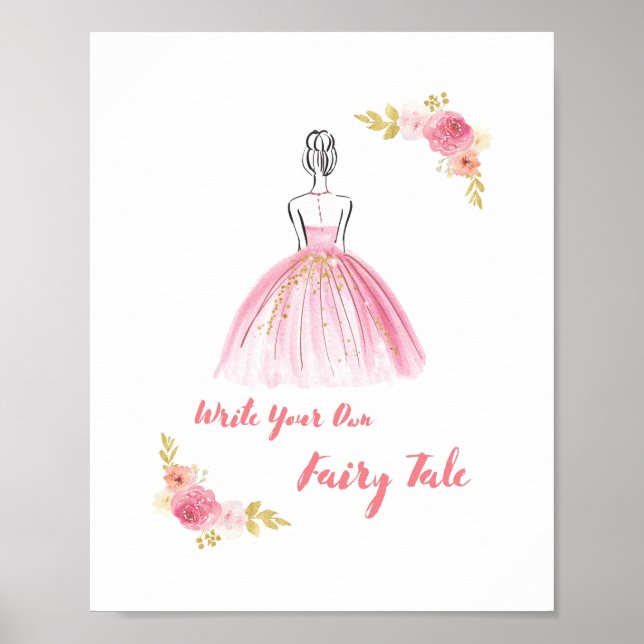 Write Your Own Fairy Tale Wall Decor (Front)