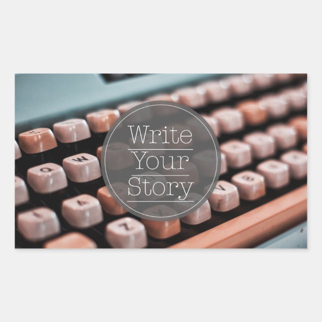 Write Your Story Sticker (Front)