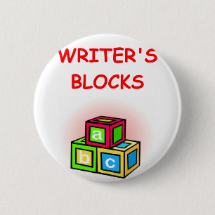 writer 2 inch round button