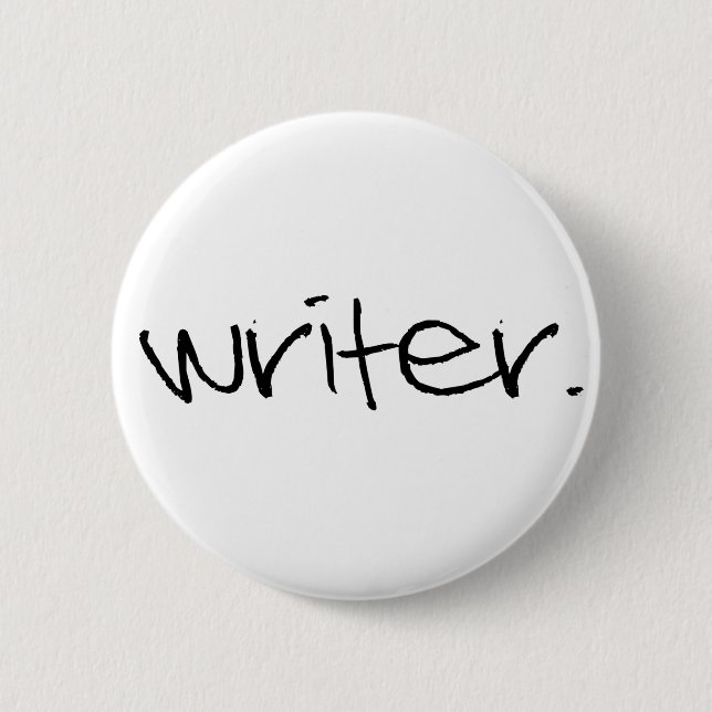 Writer 2 Inch Round Button (Front)