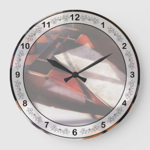 Writer - A letter to my Brother  Large Clock