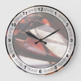 Writer - A letter to my Brother  Large Clock