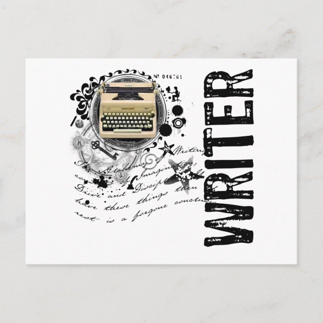 Writer Alchemy Postcard (Front)