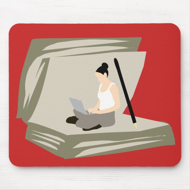 Writer at Work Mouse Pad (Front)