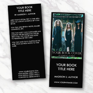 Writer Author Book Cover Large Bookmark or Rack Card