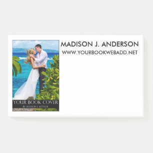 Writer Author Book Cover Post-it Notes