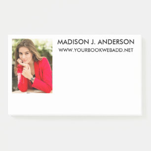 Writer Author Photo Post-it Notes
