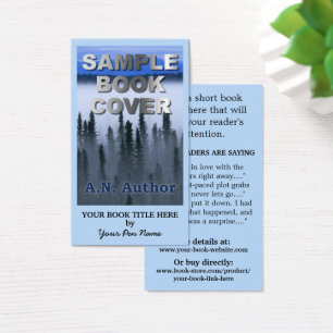 Writer Author Promotion Big Book Cover Business