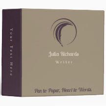 Writer Binder Dusky Colour