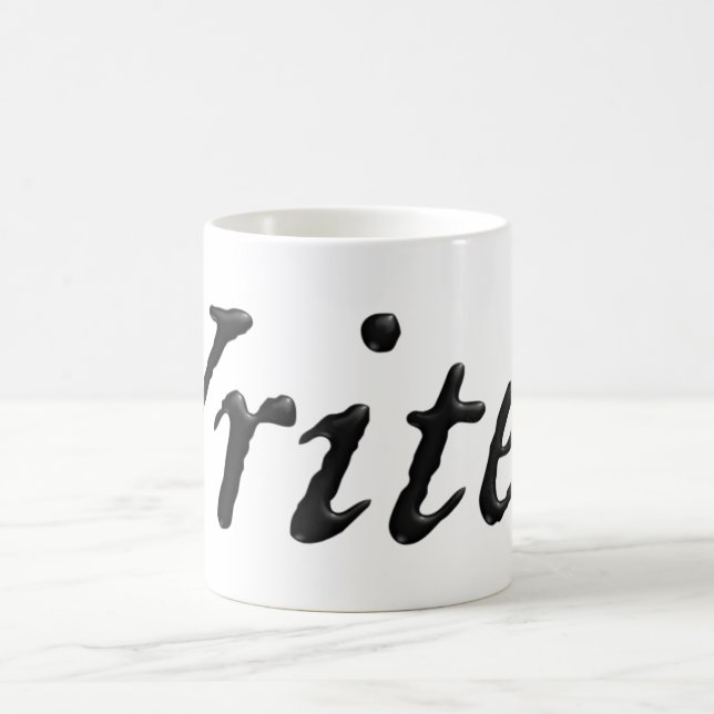 Writer Black Ing Coffee Mug (Center)
