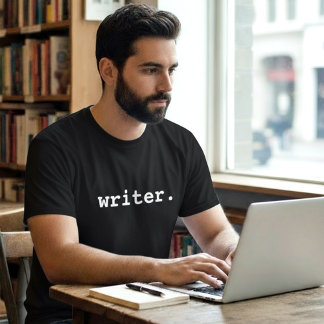 Writer Black T-Shirt