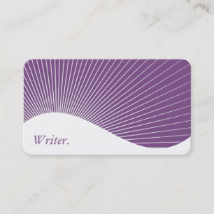 Writer Business Card