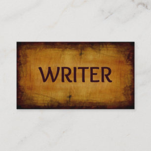 Writer Business Card