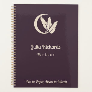 Writer Dusky Colour Planner