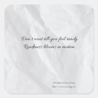 Writer Fortune Sticker – Encouragement for Writers