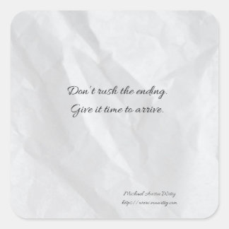 Writer Fortune Sticker – Encouragement for Writers