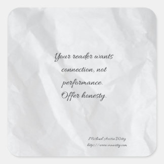 Writer Fortune Sticker – Encouragement for Writers