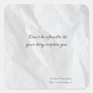 Writer Fortune Sticker – Encouragement for Writers
