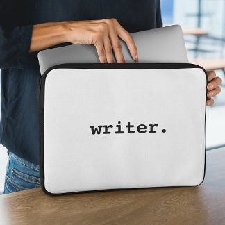 Writer laptop sleeve