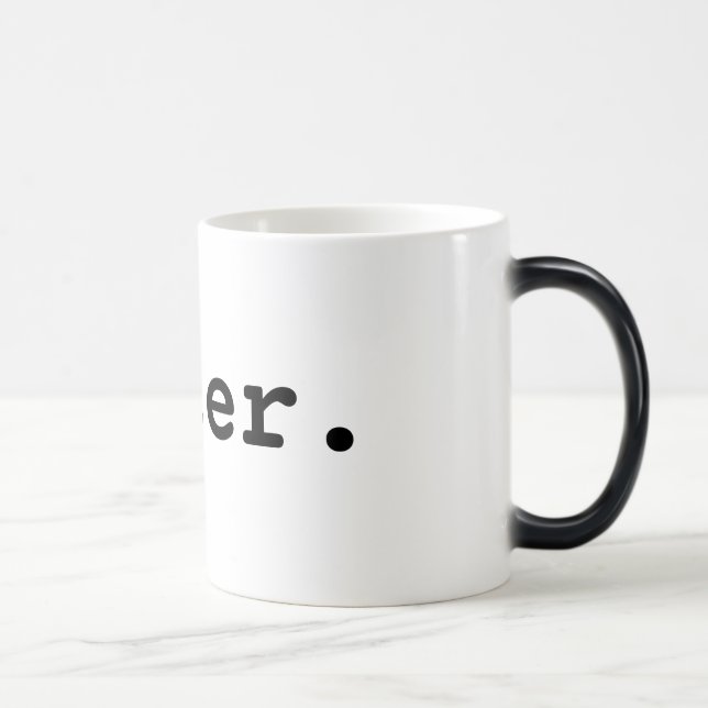 Writer Morphing Mug (Right)