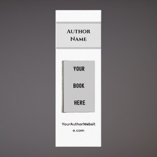 Writer or Author Mini Bookmark For Promotions Business Card