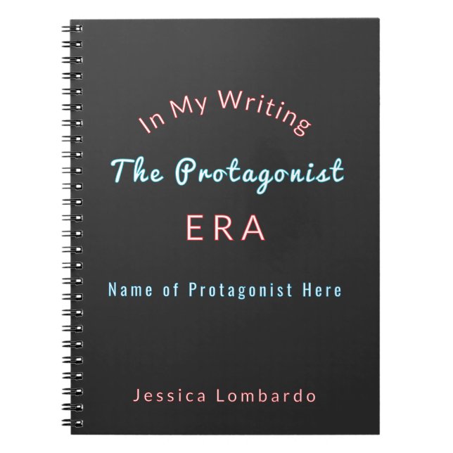 Writer Personalized Notebook (Front)