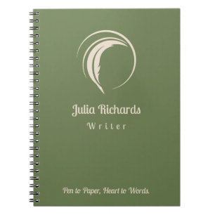 Writer personalized  notebook