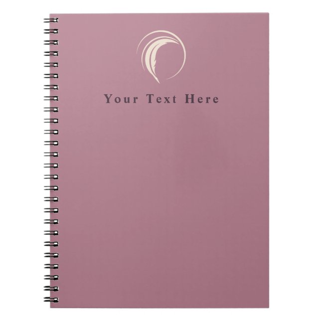 Writer Personalized Notebook (Front)