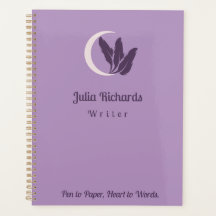 Writer Purple Macaroon