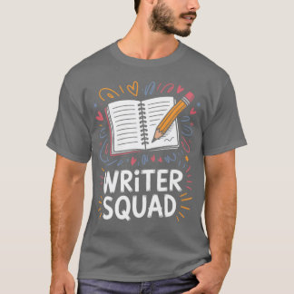 Writer Squad Cute Notebook Pen boy boy T-Shirt