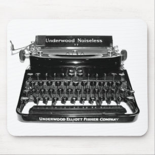 Writer Typewriter Mousepad - Customized