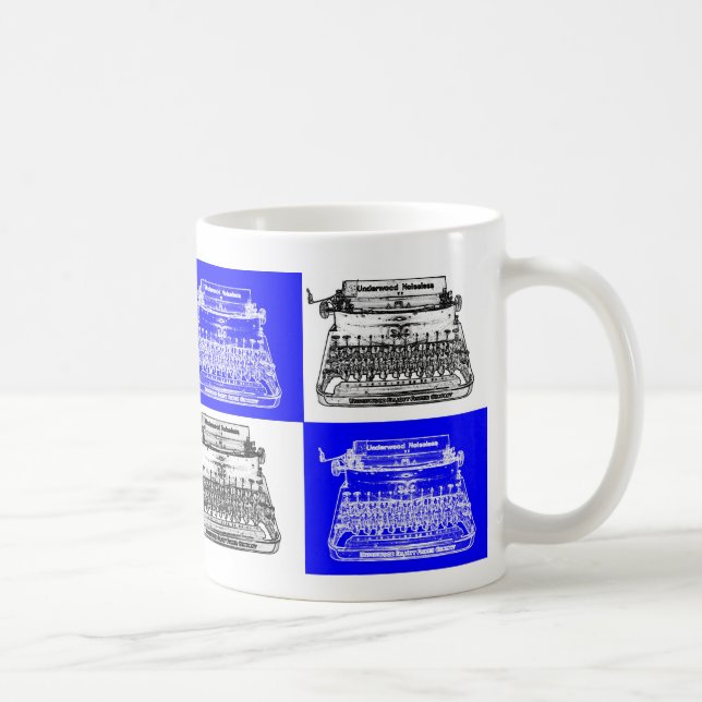 Writer Typewriter Mug (Right)