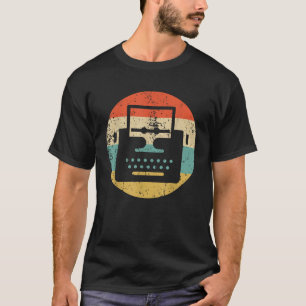 Writer Vintage Retro Typewriter T-Shirt