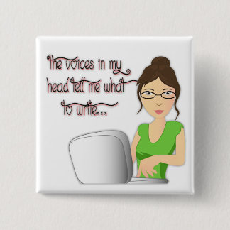 Writer Voices 2 Inch Square Button